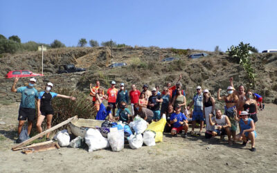 Agradecimientos limpieza del litoral en Portlligat 2021